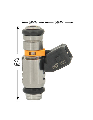 Injecteur carburant remplace 77363790 Fiat 1.2 1.4