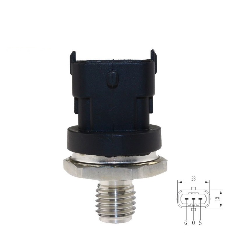 Capteur pression carburant rail Bosch 0281002527 Volvo 2.4 D5 - cat...
