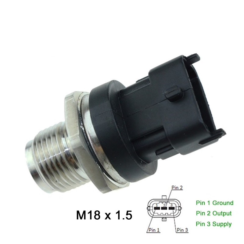 Capteur pression carburant, 0281006177 Massey Ferguson Challenger F...