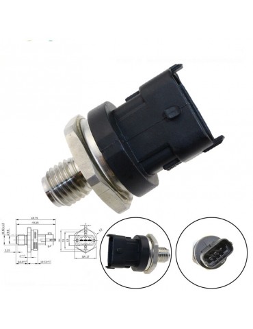 Capteur pression carburant,...